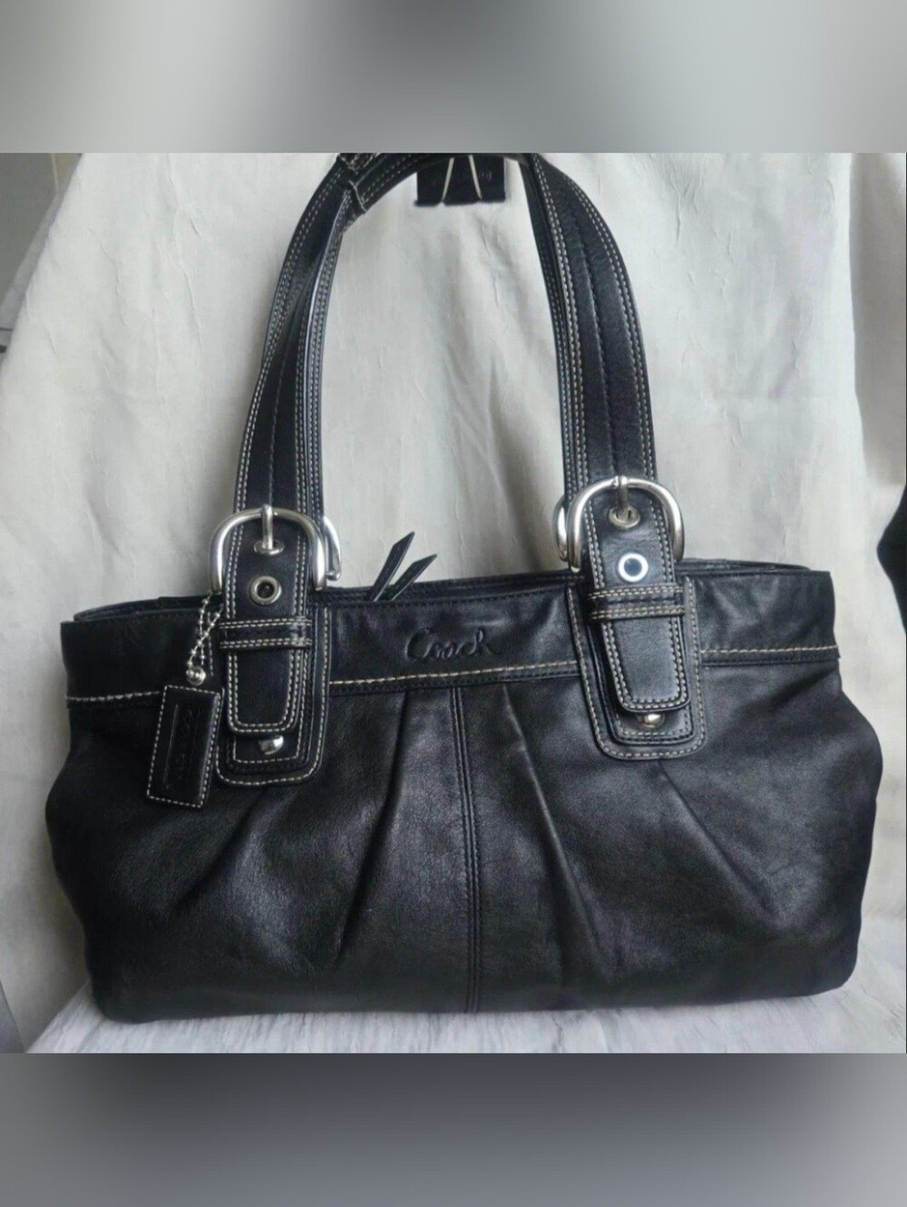 Coach Hampton Soho Pleated Shoulder Bag
